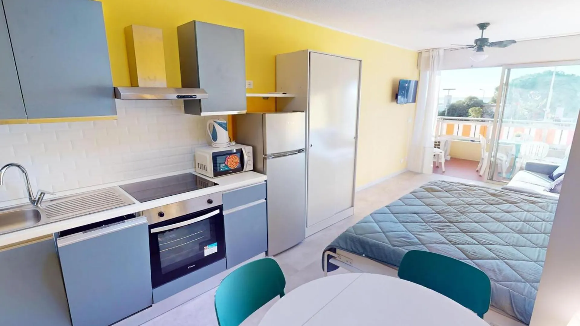 Studio Avec Terrasse Pres De La Mer, Animaux Admis - Fr-1-196-369 Menton France